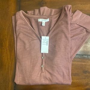 Maurice’s basic check long sleeve tshirt